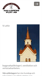 Mobile Screenshot of hallgrens.se